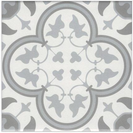 Salisbury Light Grey Matt Tile 200x200