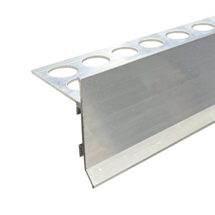 Balcony Aluminium Tile Trim 10mm x 3m (Plain)