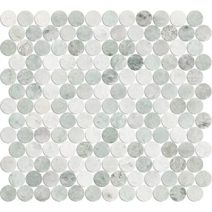 Artemis Ming Green Penny Round Honed