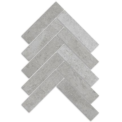Artemis New Grey Herringbone Honed