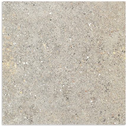 Aggregate Light Grey Lappato Tile 600x600