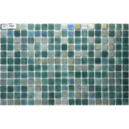 Betsan AF14 Mix Glass Mosaic 25mm x 25mm