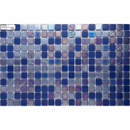 Betsan Alves Blend Cobalt Glass Mosaic 25mm x 25mm