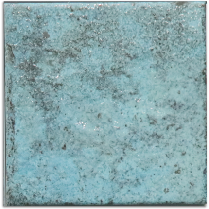 Dune Tahiti Turquoise Glossy Tile 147x147