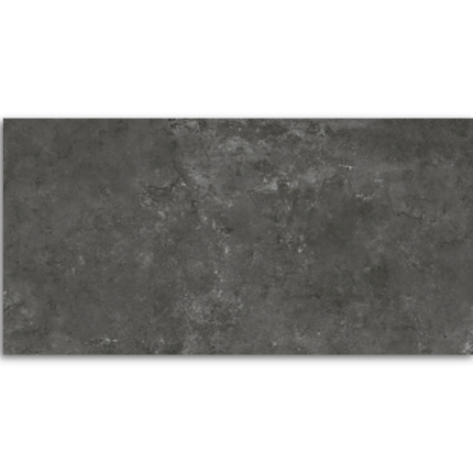 Cement 2.0 Black Matt Floor Tile 300x600