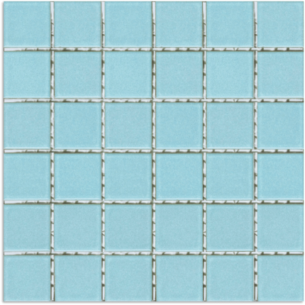 Cotto Aqua Gloss Mosaic Tile 47mm x 47mm