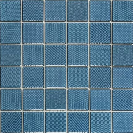 Cotto Celadon Light Cobalt Gloss 47mm x 47mm