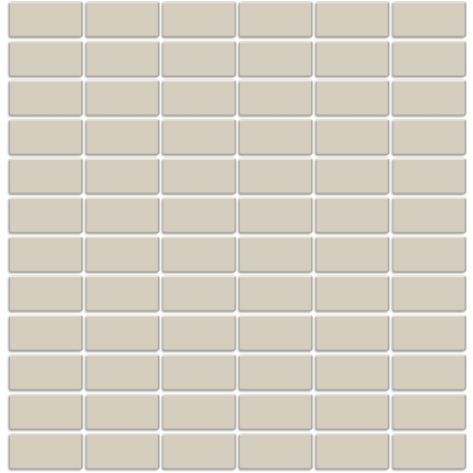 Cotto Palatino Flax Gloss Mosaic 23x48