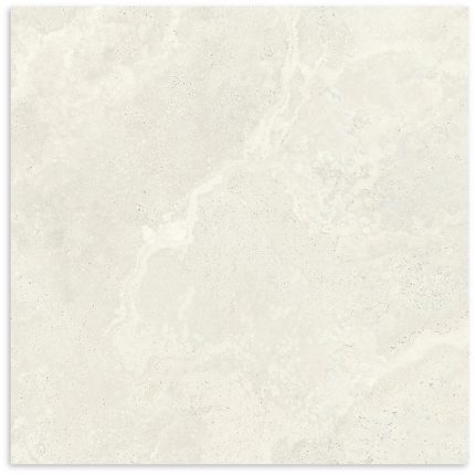 Crown Travertine White Matt P3 Tile 600x600
