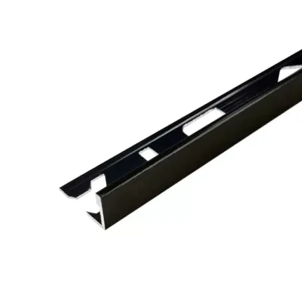L Angle Aluminium Trim 6mm x 3m (Brushed Black)