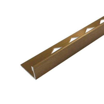 L Angle Aluminium Trim 6mm x 3m (Brushed Copper)