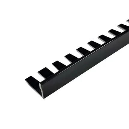 Aluminium Formable Angle 10mm x 3m (Black)