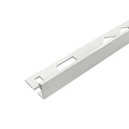 L Angle Aluminium Trim 18.5mm x 3m (Gloss White)