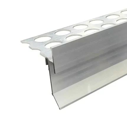 Balcony Trim With Weep Hole 10mm x 3m (Plain)