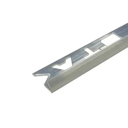 Round Aluminum Tile Trim 8mm x 3m (Plain)
