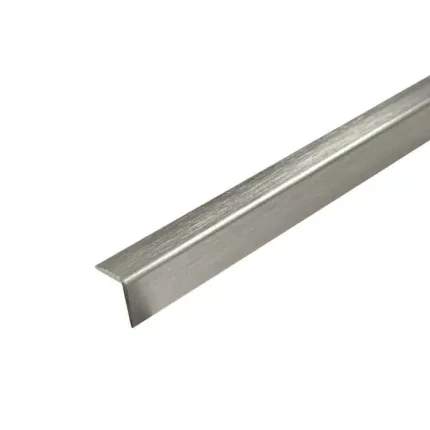 Retro Fit L Angle 10mm x 10mm x 3m (Brushed Nickel)