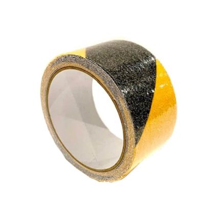Gecko Grip Anti Slip Tape 50mm x 20m (Black/Yellow)
