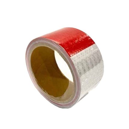 Gecko Reflective Tape 50mm x 5m (Red/White)