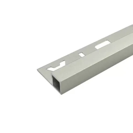 Box Square Aluminum Trim 6mm x 3m (Matt Silver)