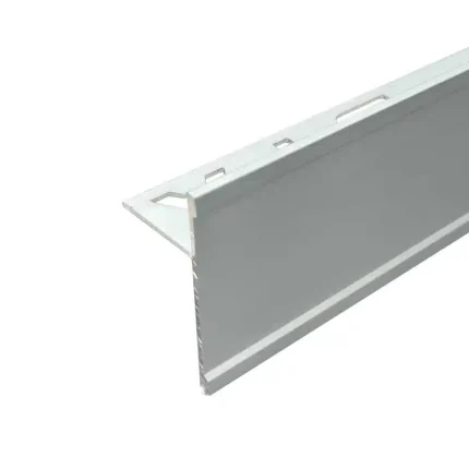Light Balcony Aluminium Trim 8mm x 3m (Matt Silver)