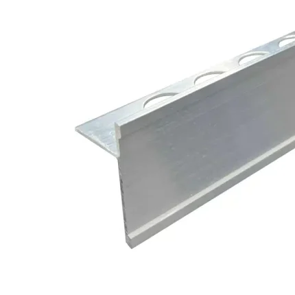 Light Balcony Aluminium Trim 10mm x 3m (Plain)