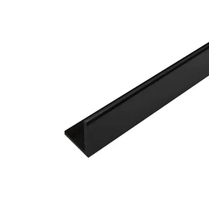 L Angle Waterstop 25mm x 40mm @ 1.5mm Thick - 3metre (Matt Black)