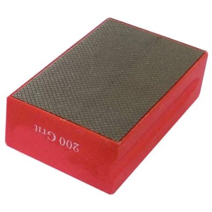 Electroplated Diamond Hand Pad – 200 Grit