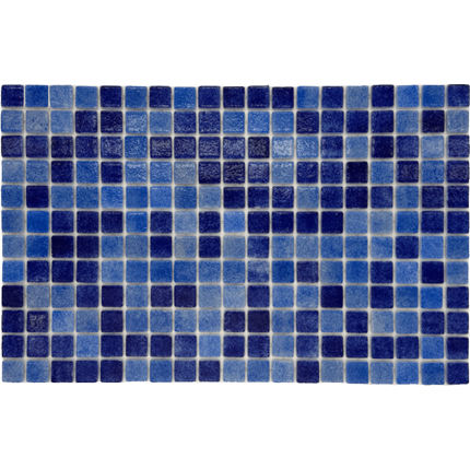 Betsan F116 Mix Gloss Glass Mosaic 25mm x 25mm