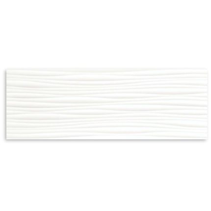 Genesis Wind White Matt Wall Tile 350x1000
