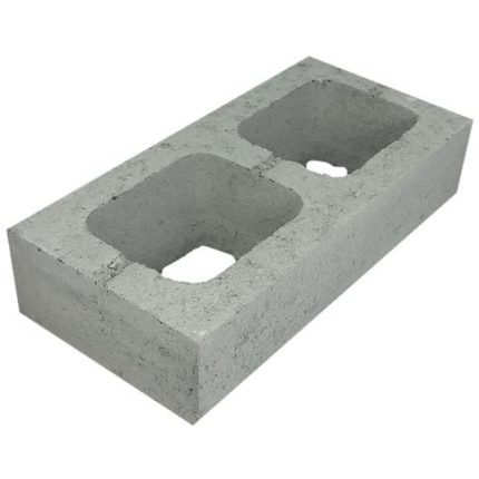 Concrete Grey Block Half Height 20.71