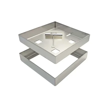 Hide Access Cover Kit 156mm Stainless Steel - (Inlay 15-22mm)