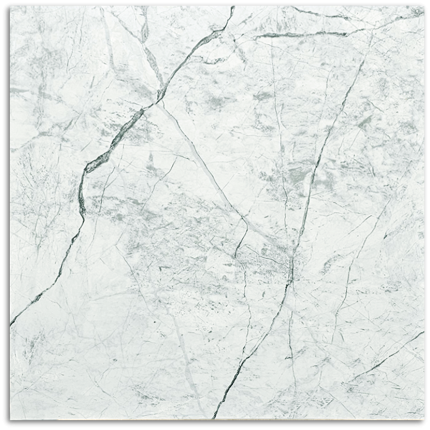 Invisible White Matt Tile 600x600