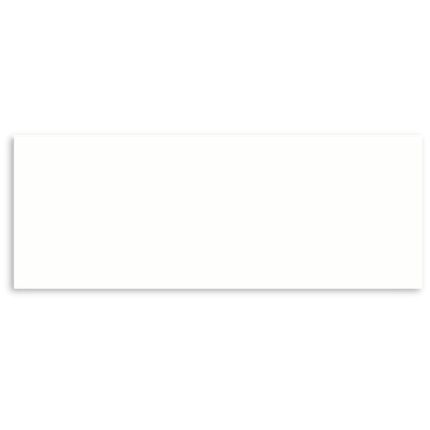 Genesis White Matt Wall Tile 450x1200