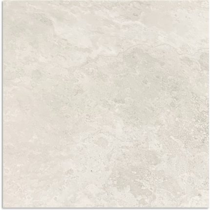 New Travertino Ivory Matt Tile 600x600