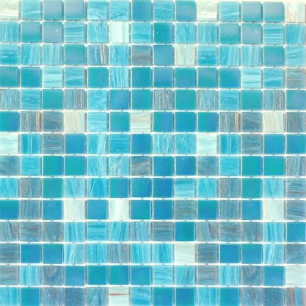 Paradise Madagascar Glass Mosaic 20mm x 20mm