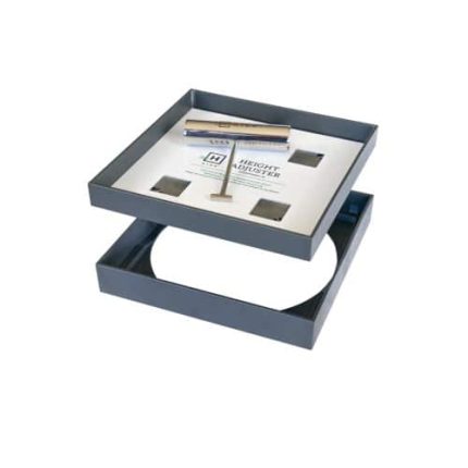 Hide Access Cover Kit 206mm - Polymer Charcoal (Inlay 15-22mm)