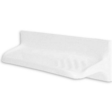 Roberts Design Standard Ceramic Shelf 300x100 (Gloss White)