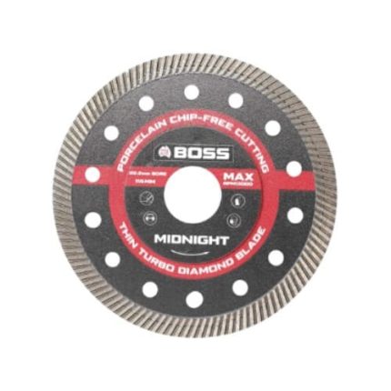 Boss Midnight Thin Turbo Diamond Blade 115mm