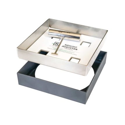 Hide Combination Access Kit 206mm x 206mm - Charcoal (Inlay 25-32mm)