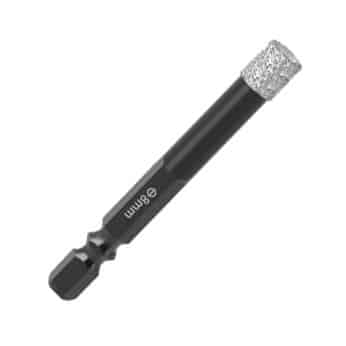 Dry Cut Hex Shank Diamond Drill Bit – 8mm