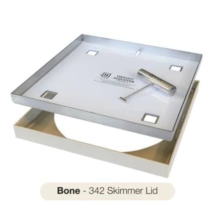 Hide Combination Skimmer Kit 342mm - Bone (Inlay 15-22mm)