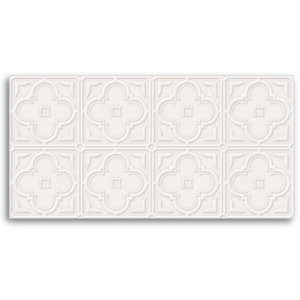 Infinity Basilica Ancient White (Satin Matt) Wall Tile 300x600