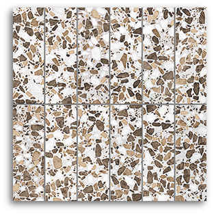 Terrina Squirrels Den Brick (50x150) Wall Tile Gloss
