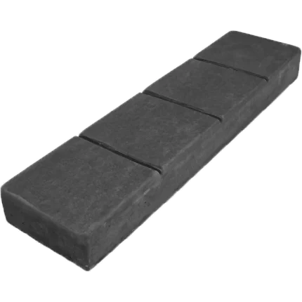 Edenstone Charcoal Cobble Border 400x100