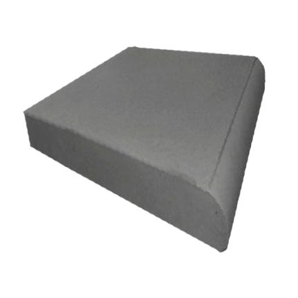 Edenstone Rivenstone Charcoal Bullnose 400x230