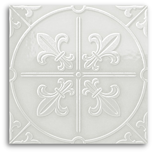 Emporio Empire Silver Leaf Gloss Wall 200x200
