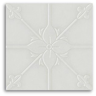 Emporio Manor Silver Leaf Satin Matt Wall 200x200