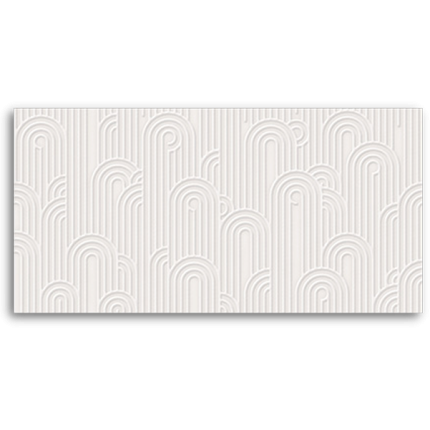 Infinity Funky Town Ancient White (Satin Matt) Wall Tile 300x600