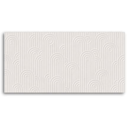 Infinity Funky Town Lofty Grey (Satin Matt) Wall Tile 300x600