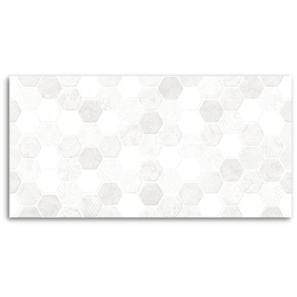 Folio Hexology Bianco (Satin) Wall 300x600